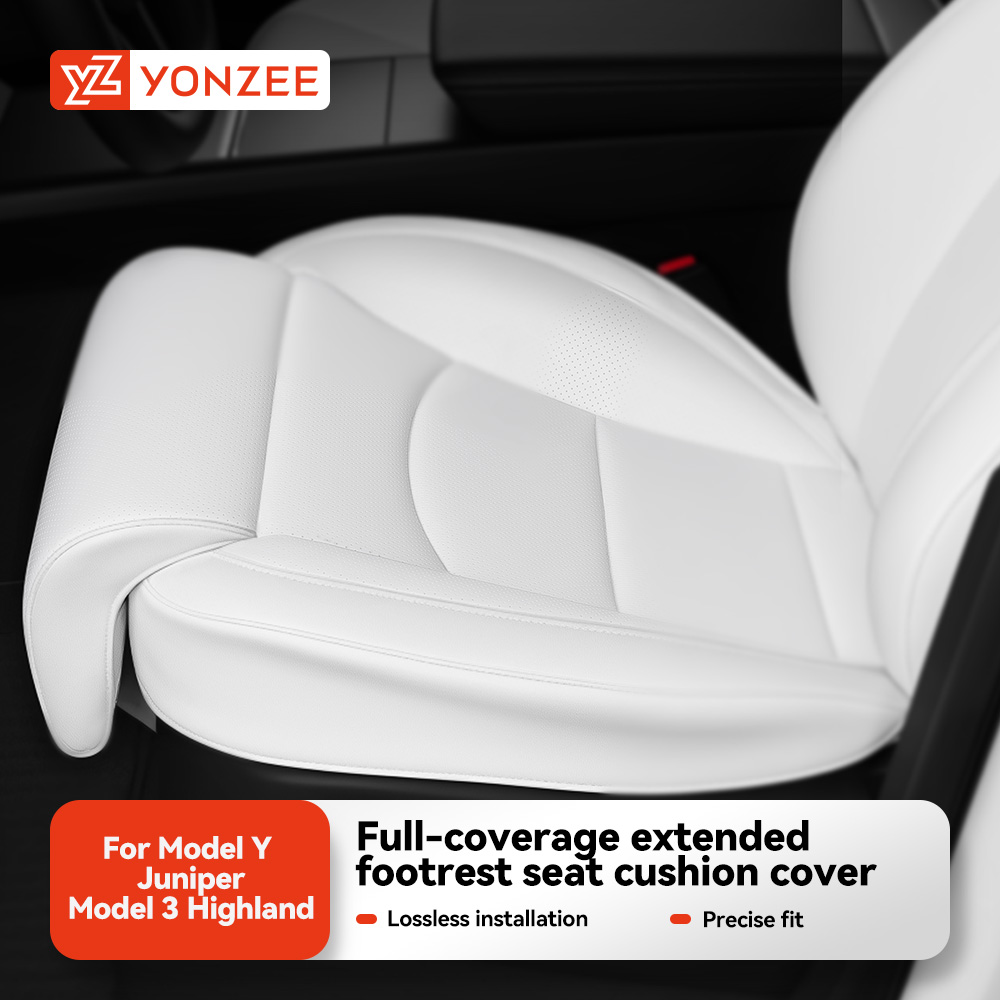 Interior Design Mockup - YZ テスラ 2026年モデルY ジュニパー レッグサポート エクステンション
