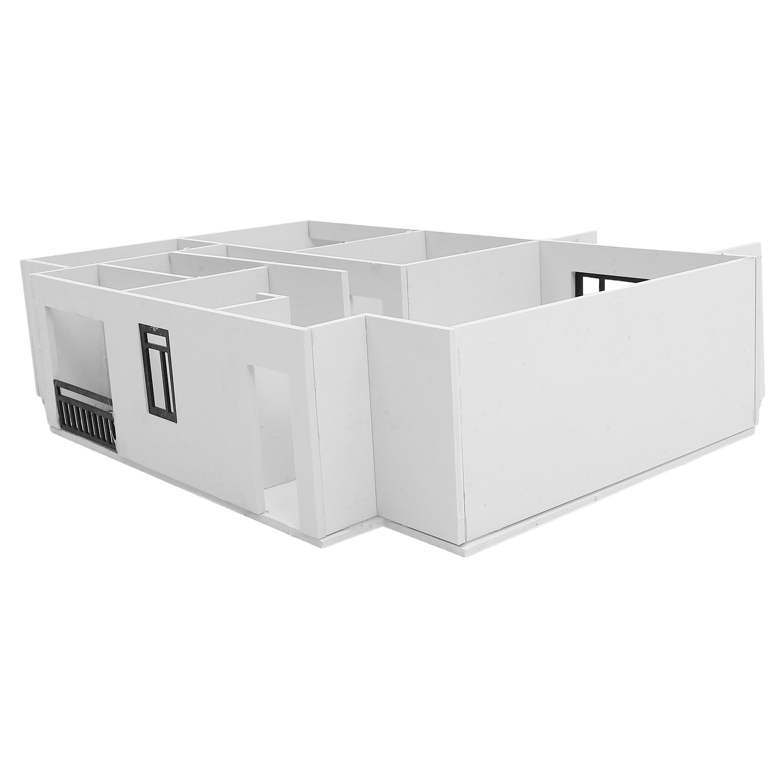 Interior Design Layout - 1セットアパートインテリアセクションスケール1:25未完成DIYレイアウトキット、建築サンボックスデザイン教育用クラフト用品