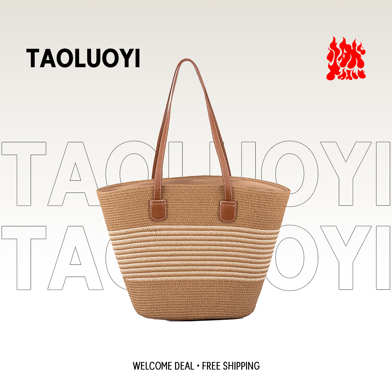 Interior Design Bali - 女性用大容量ショルダーバッグ 夏用ストロー編みバスケットハンドバッグ ファッション女性用ラグジュアリーデザイナービーチバッグ バリショッパートート