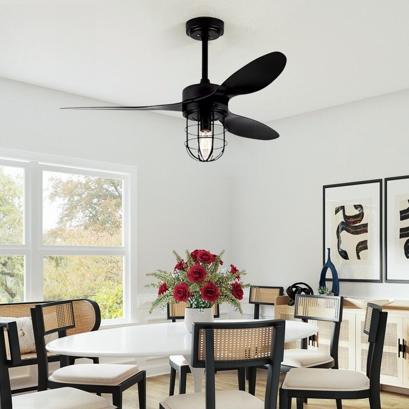 アメリカンレトロシーリングファンランプ インダストリアルスタ - Interior Design Industrial Style のレビューと価格