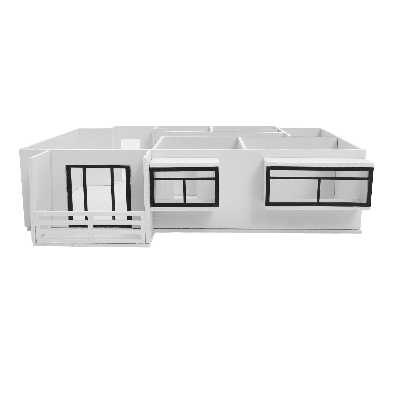 1セットアパートインテリアセクションスケール1:25未完成D - Interior Design Layout のレビューと価格