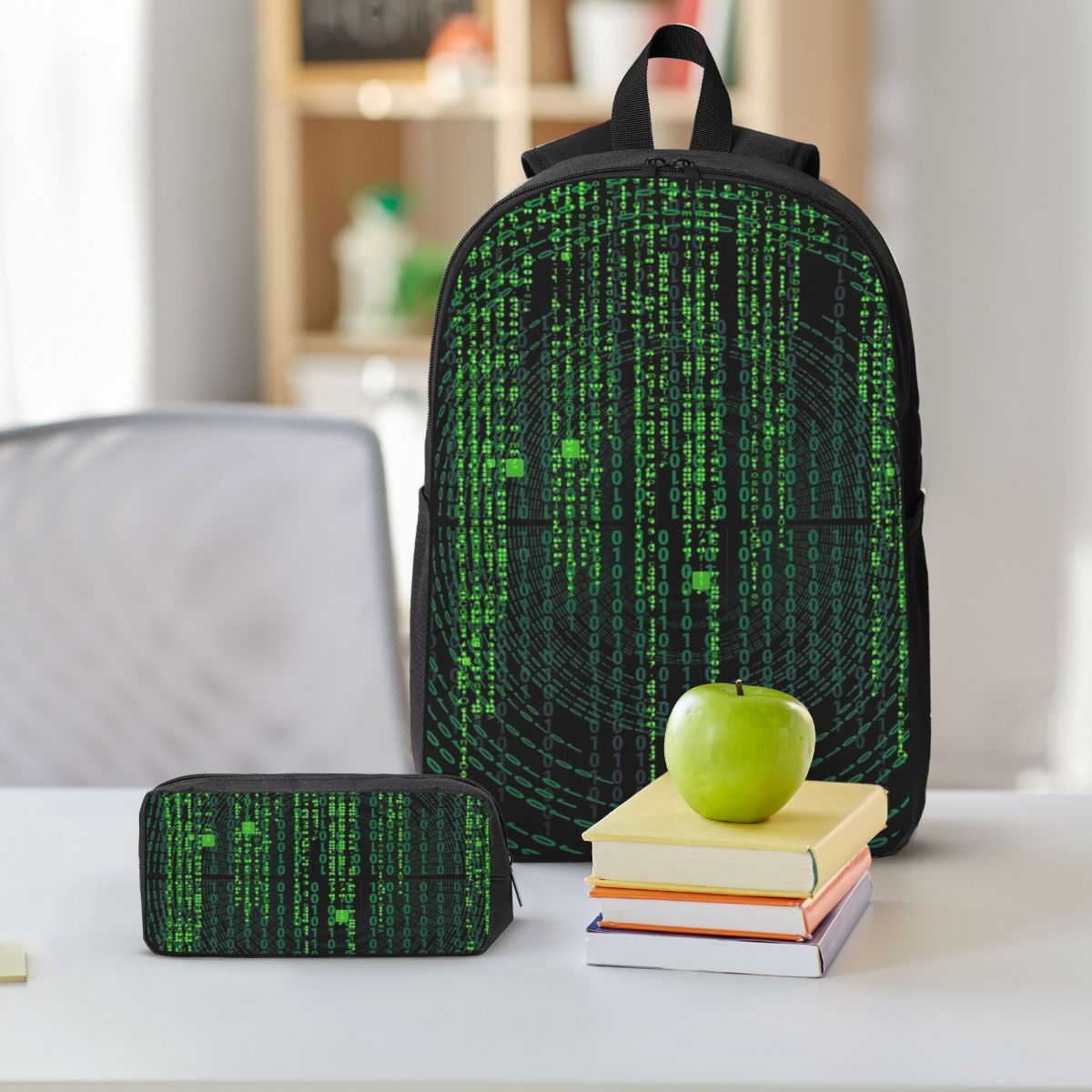 マトリックスオリジナルグリーンデザインバックパック学生ブック - Interior Design Matrix のレビューと価格