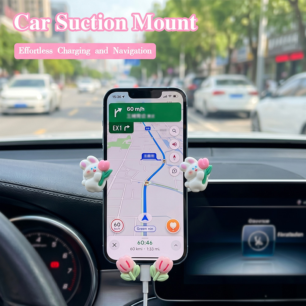吸盤式車載スマホホルダー 自動ロック式 360度回転 車載ブ - Interior Design Presentation のレビューと価格