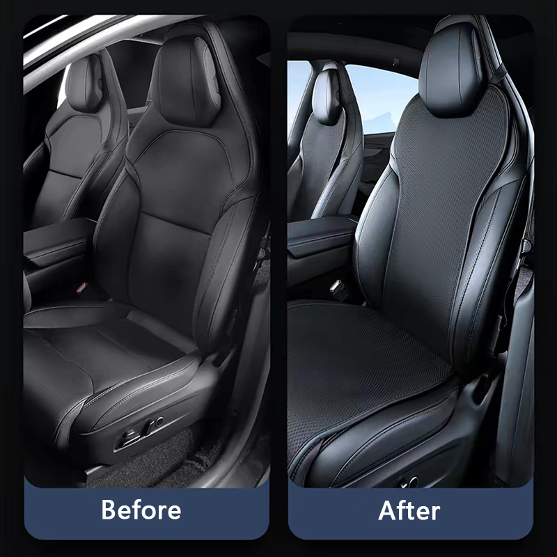 テスラモデル YL 6 人乗り車のアイスシルクシートカバーク - Interior Design Mockup のレビューと価格