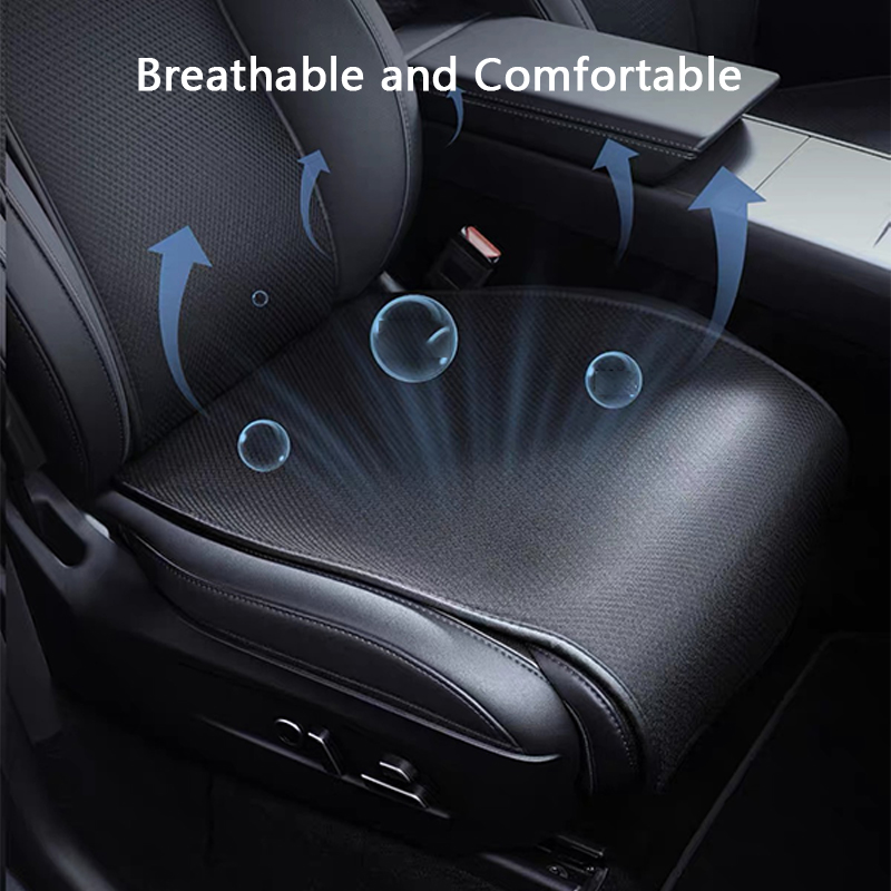 テスラモデル YL 6 人乗り車のアイスシルクシートカバーク - Interior Design Mockup のレビューと価格